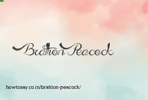 Brattion Peacock