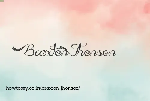 Braxton Jhonson