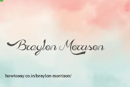 Braylon Morrison