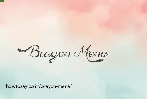 Brayon Mena