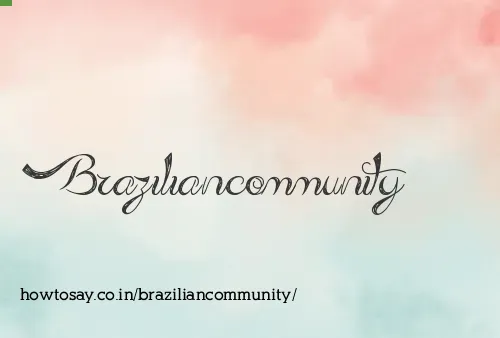Braziliancommunity