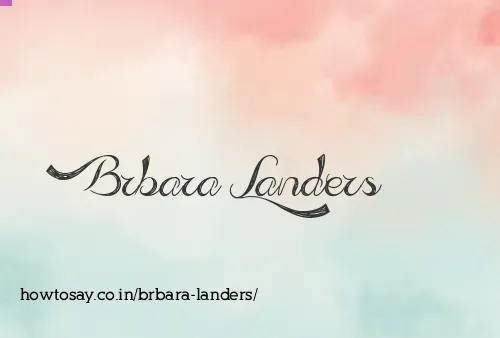 Brbara Landers