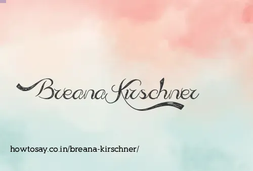 Breana Kirschner