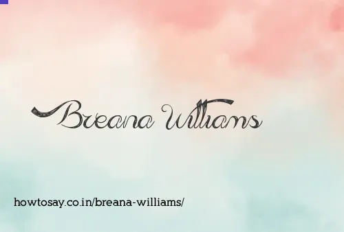 Breana Williams