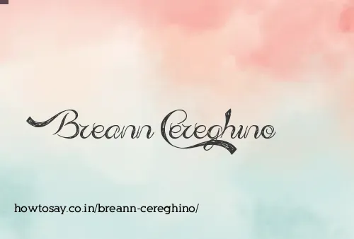 Breann Cereghino