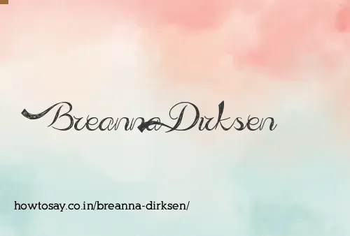 Breanna Dirksen