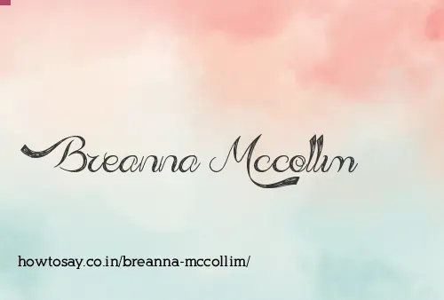 Breanna Mccollim