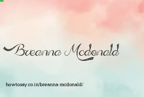 Breanna Mcdonald