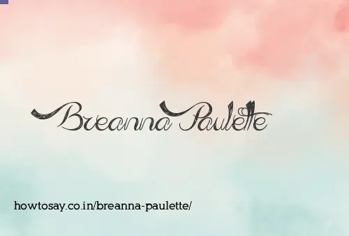 Breanna Paulette