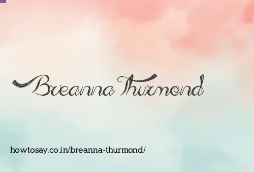 Breanna Thurmond