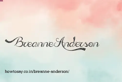 Breanne Anderson