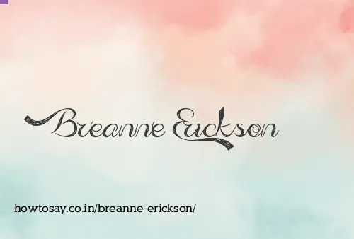 Breanne Erickson