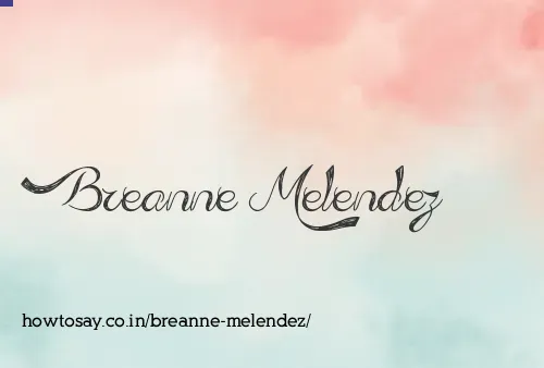 Breanne Melendez
