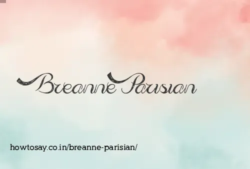 Breanne Parisian