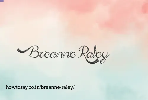 Breanne Raley