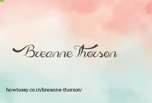 Breanne Thorson