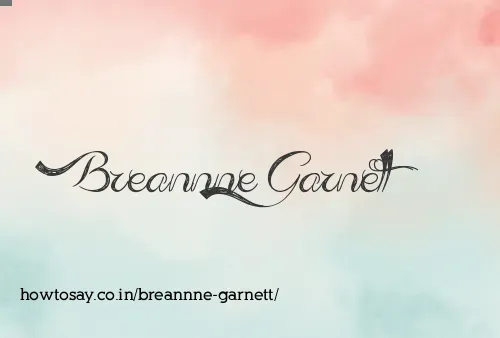 Breannne Garnett