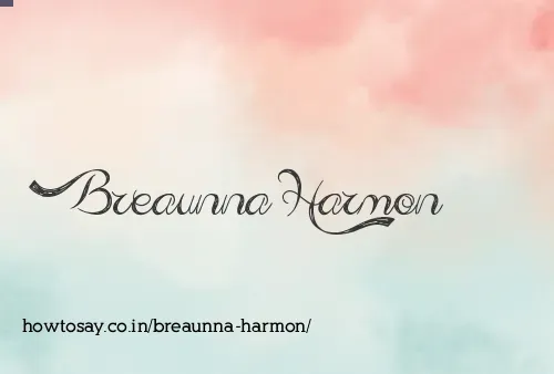 Breaunna Harmon