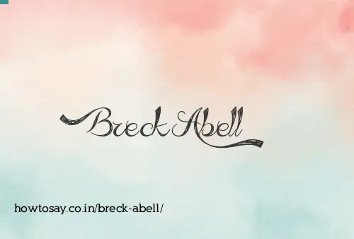 Breck Abell