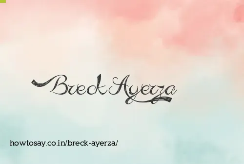 Breck Ayerza