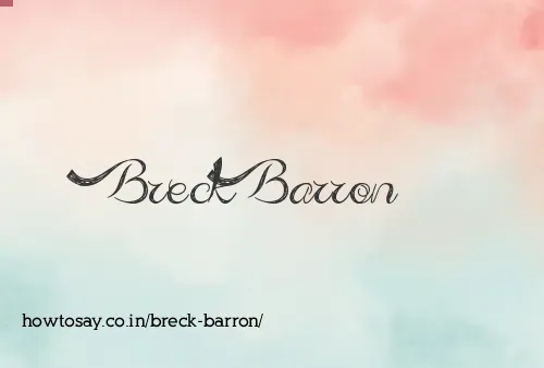Breck Barron