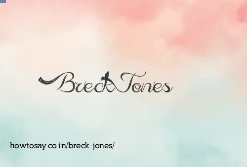 Breck Jones