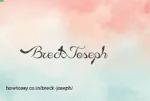 Breck Joseph