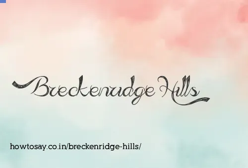 Breckenridge Hills