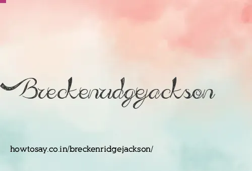 Breckenridgejackson