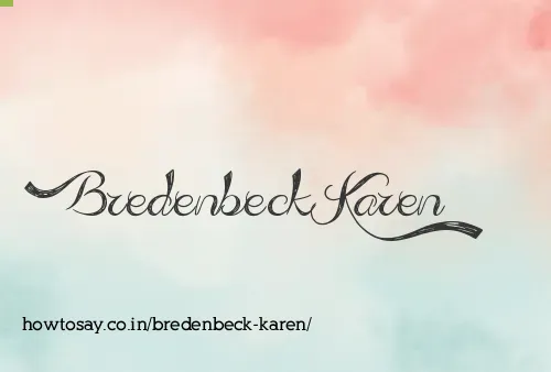 Bredenbeck Karen