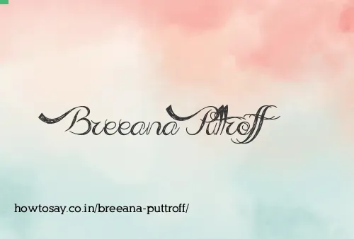 Breeana Puttroff