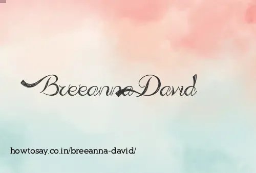 Breeanna David