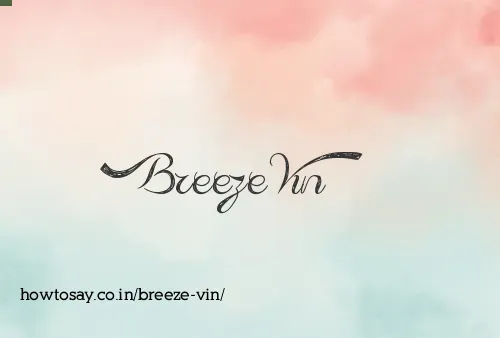 Breeze Vin