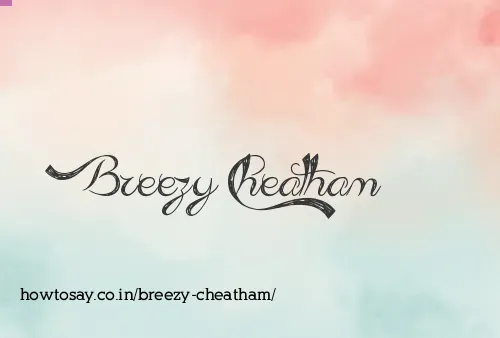 Breezy Cheatham