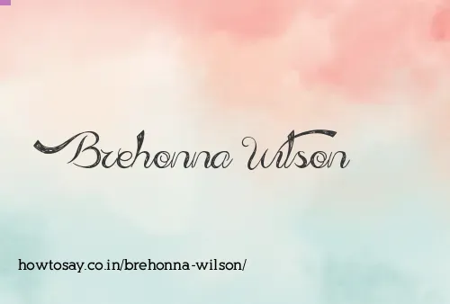 Brehonna Wilson