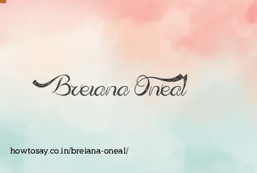 Breiana Oneal