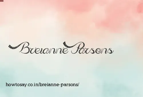 Breianne Parsons