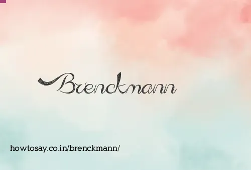 Brenckmann