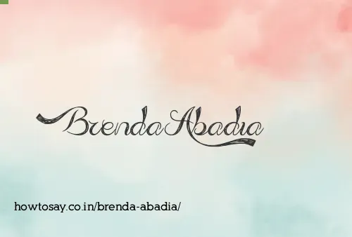 Brenda Abadia