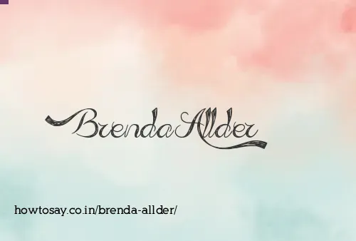 Brenda Allder