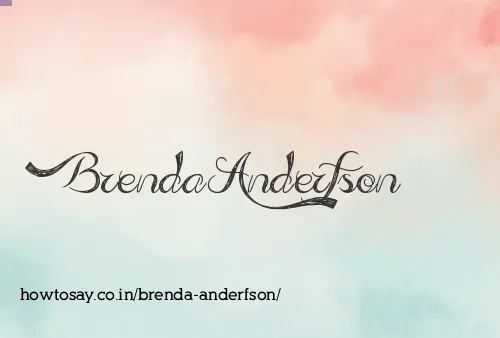 Brenda Anderfson