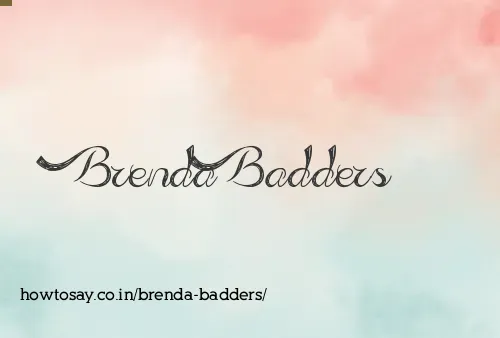 Brenda Badders