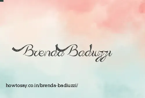 Brenda Badiuzzi