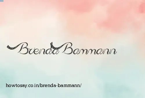 Brenda Bammann