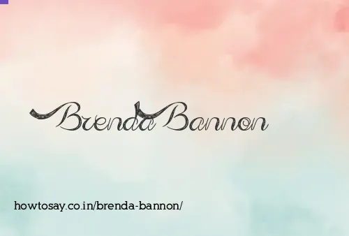 Brenda Bannon