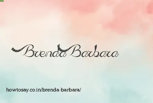 Brenda Barbara
