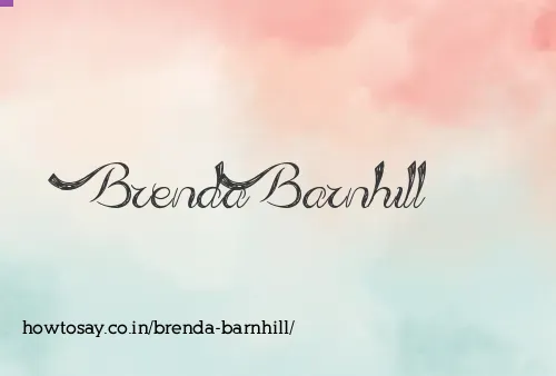 Brenda Barnhill