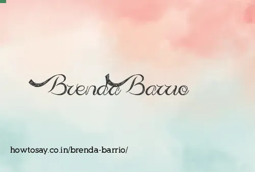 Brenda Barrio