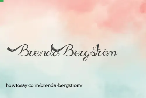 Brenda Bergstrom