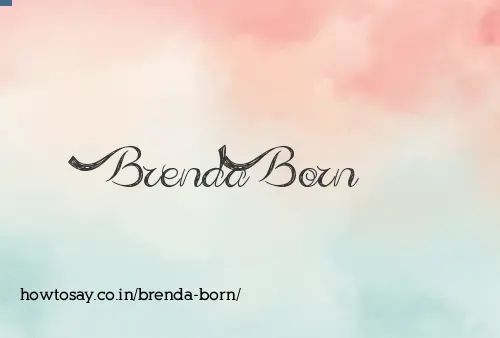 Brenda Born